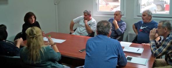 Η βουλευτής Φρόσω Καρασαρλίδου επισκέφθηκε τα Νοσοκομεία Βέροιας και Νάουσας(φώτο)