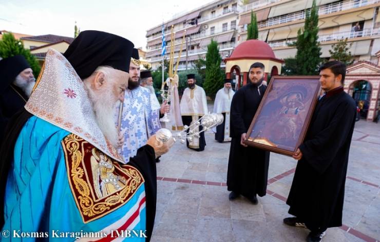 Η Αλεξάνδρεια υποδέχθηκε την Ιερά Εικόνα της Παναγίας των Λοιμών