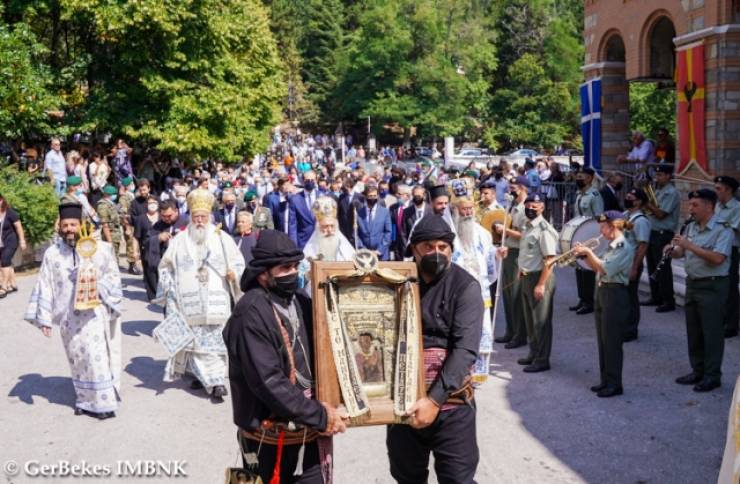 Ημαθία: Ο εορτασμός του Δεκαπενταύγουστου στην Παναγία Σουμελά στο Βέρμιο