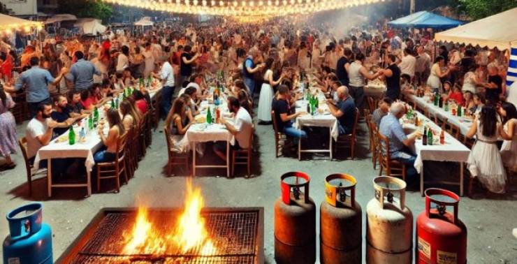 Τέλος στα πανηγύρια με σουβλάκια και ψησίματα - Μόνο με catering