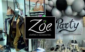 Party - ΕΚΠΛΗΞΗ στο κατάστημα ένδυσης Zoe την Παρασκευή 21 Οκτωβρίου!
