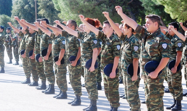 Προκήρυξη για Επαγγελματίες οπλίτες σε Στρατό,Αεροπορία,Ναυτικό
