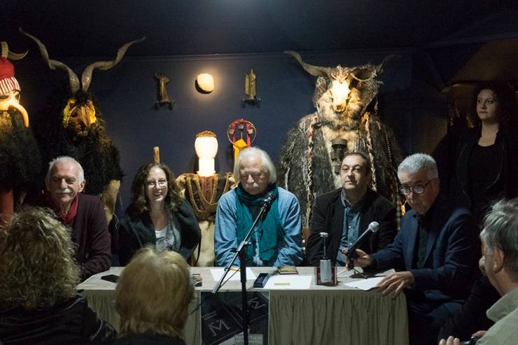 Πετυχημένη η παρουσίαση του λευκώματος "Μάσκες" στο Εθνογραφικό Κέντρο του Γιώργη Μελίκη (φώτο)