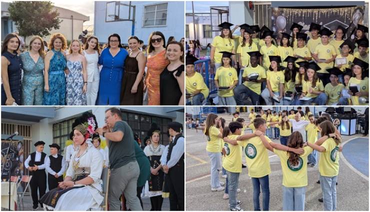 &laquo;&Rho;ί&zeta;&epsilon;&sigmaf; &kappa;&alpha;&iota; &Mu;&nu;ή&mu;&epsilon;&sigmaf; &tau;&omicron;&upsilon; &tau;ό&pi;&omicron;&upsilon; &mu;&alpha;&sigmaf;&raquo;: &Gamma;&iota;&omicron;&rho;&tau;ή &Pi;&alpha;&rho;ά&delta;&omicron;&sigma;&eta;&sigmaf; &sigma;&tau;&omicron; 4&omicron; &Delta;&eta;&mu;&omicron;&tau;&iota;&kappa;ό &Sigma;&chi;&omicron;&lambda;&epsilon;ί&omicron; &Alpha;&lambda;&epsilon;&xi;ά&nu;&delta;&rho;&epsilon;&iota;&alpha;&sigmaf;